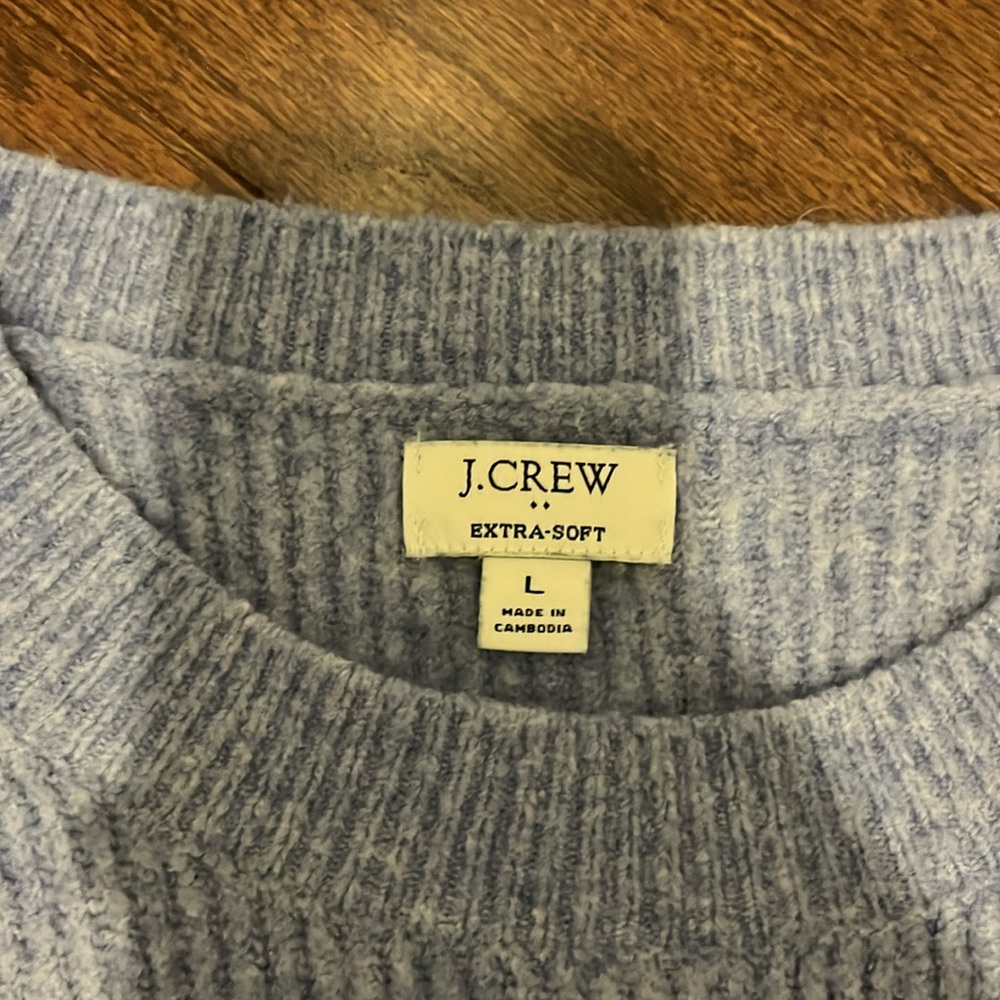 Jcrew Factory Extra Soft Yarn Crewneck Sweater - Picture 3 of 4